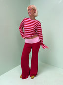 Ylva yoga pants - Bordeaux