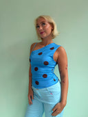 Sally top polka dots