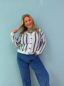 Augusta Cardigan med V-hals
