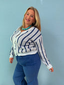 Augusta Cardigan med V-hals