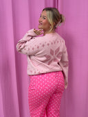 Agnes sweater i lyserød