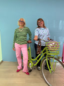 Rose langærmet bluse - Pistachio