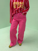 Rosebum Jeans WIDE - Candy blush