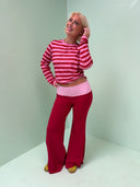 Ylva yoga pants - Bordeaux