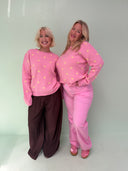 Cirkeline sweater med polka dots