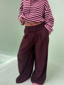 Karla pants - Bordeaux
