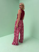 Rosepants wide - blomster
