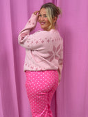 Agnes sweater i lyserød