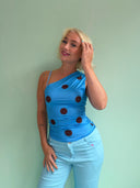 Sally top polka dots