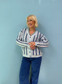 Augusta Cardigan med V-hals