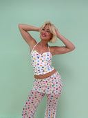 Nille mesh pants - Polka dot