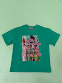Lui t-shirt med print - Consumed enough