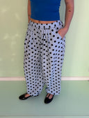 Vila bobble pants - lyseblå