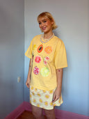 Lui t-shirt med print - Frugter