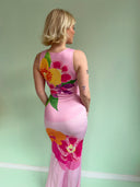 Nalina maxi kjole med blomster