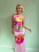 Nalina maxi kjole med blomster