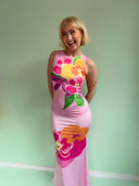 Nalina maxi kjole med blomster