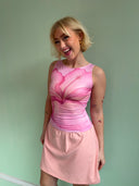 Daisy nederdel - Peach