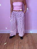 Vila bobble pants - Lyserød