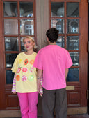Lui t-shirt med print - Frugter