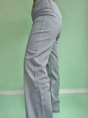 Rosebum Jeans - Blå/brun stribe