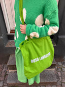 Logo totebag med crossover - grøn