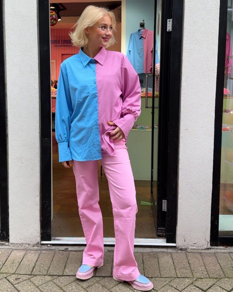 Rosebum Jeans Bubblegum lyserød