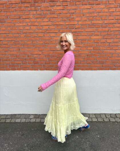 Liva nederdel Gul