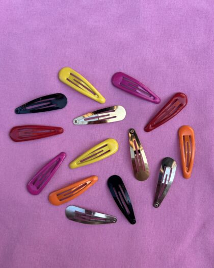 Farverige spænder 2 stk