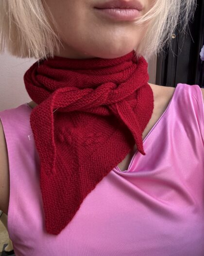 Tullie Tørklæde Rød