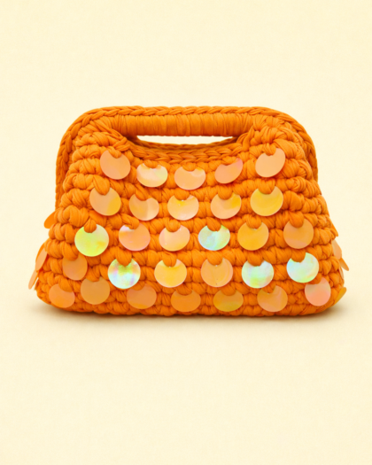 Isa clutch orange